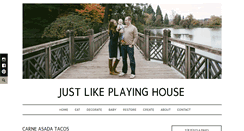 Desktop Screenshot of justlikeplayinghouse.com